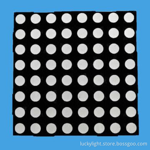 5.0mm Red Color 8 x 8 Dot Matrix LED Display, RoHS Compliant Version